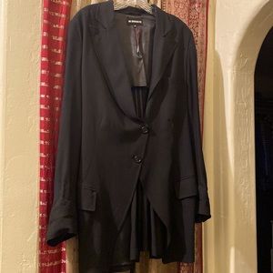 Ann Demeulemeester black jacket, size 42/L